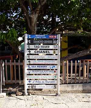 Shops in St Barth's